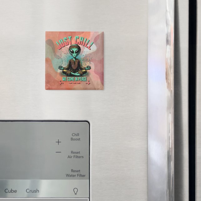 Imã Apenas Relaxe, Viemos em Paz (In Situ (Fridge))