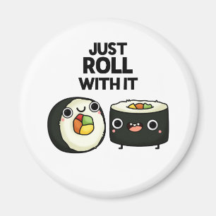 Imã Apenas Rode Com Ele Um Pun Gelado Sushi