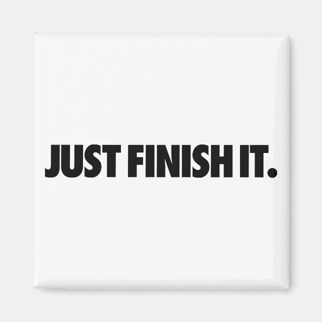 Imã Apenas Termine. Magnífico (Frente)