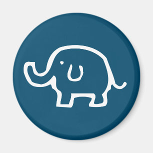 Imã Apenas um Elefante Branco