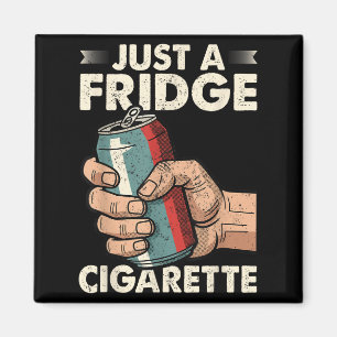 Imã Apenas Um Humor Sarcástico Engraçado Com Cigarro