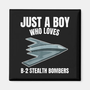 Imã Apenas Um Menino Que Ama Bombardeiros B-2 Roubando