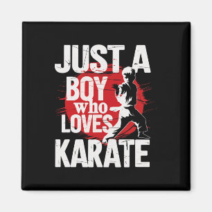 Imã Apenas Um Menino Que Ama Karate Martial Arts Karat
