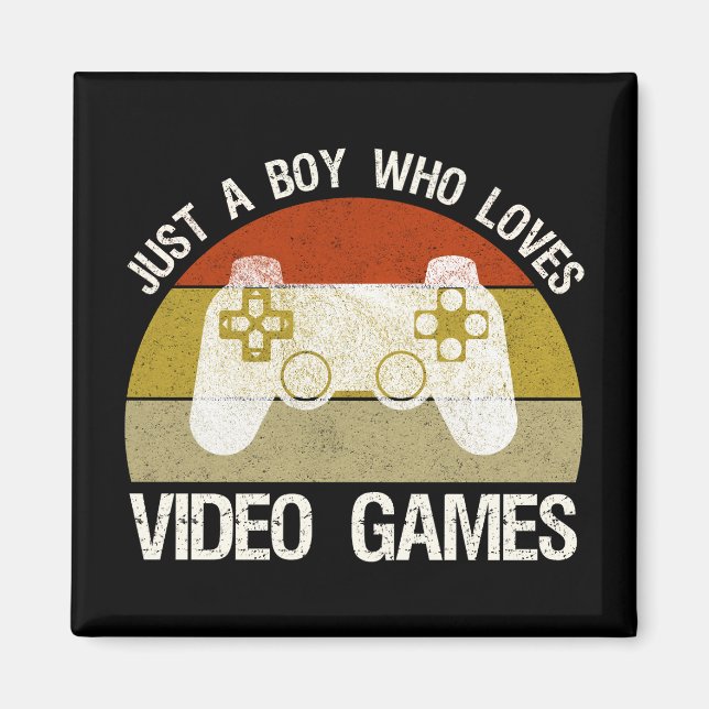 Imã Apenas Um Menino Que Ama Video Games (Frente)