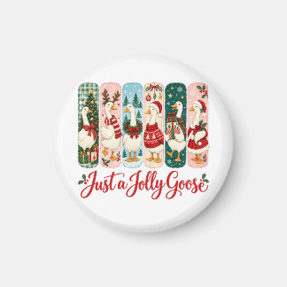 Imã Apenas um Natal de Ganso Alegre