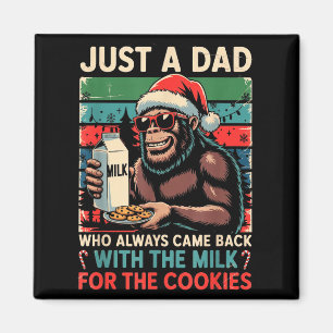 Imã Apenas Um Pai Voltou Leite & Biscoitos Natal