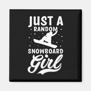 Imã Apenas Um Snowboard Snowboard Boarder