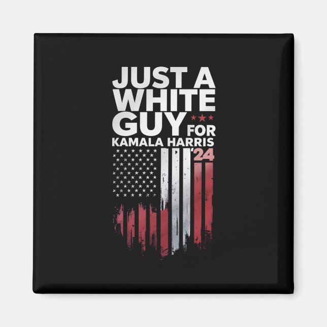 Imã Apenas Uma Cara Branca Para A Eleição De Kamala Ha (Frente)