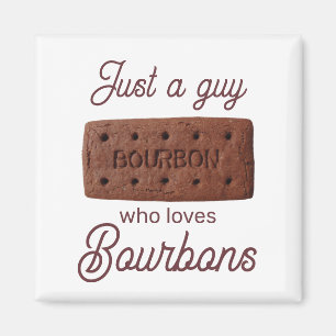 Imã Apenas uma cara que ama bourbons