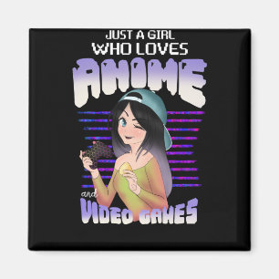 Imã apenas uma garota que adora videos games e animes