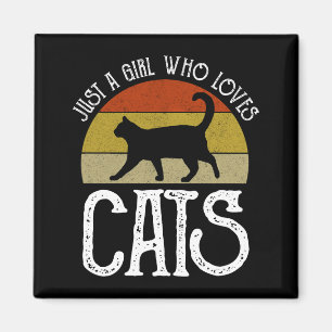 Imã Apenas Uma Garota Que Ama Gatos