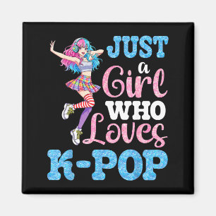 Imã Apenas Uma Garota Que Ama K Pop Para Verdadeiro Am