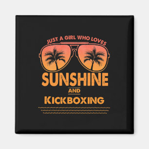 Imã Apenas Uma Garota Que Ama Luz Do Sol E Kickboxing