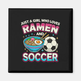 Imã Apenas Uma Garota Que Ama Ramen E Futebol