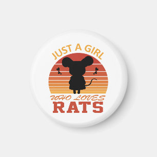 Imã Apenas uma Garota que Ama Ratos