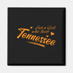 Imã Apenas Uma Garota Que Ama Tennessee, Feminino Cute