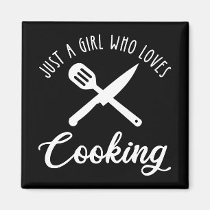 Imã Apenas Uma Menina Que Adora Cozinhar