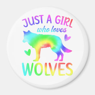 Imã Apenas Uma Menina Que Ama A Aquarela Dos Lobos, Aq
