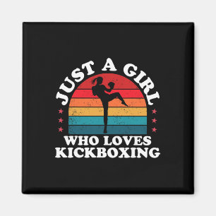Imã Apenas Uma Rapariga Que Ama Kickboxing Raparigas K