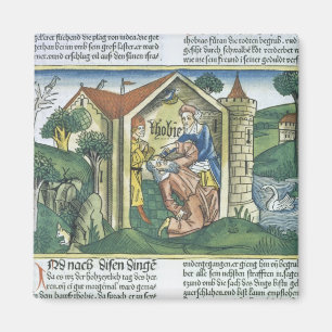 Imã Apocrypha: Tobit está cego por dejetos de pardal