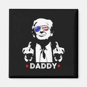 Imã Apoiadores do Trump Daddy Presidente 2025 Homens e