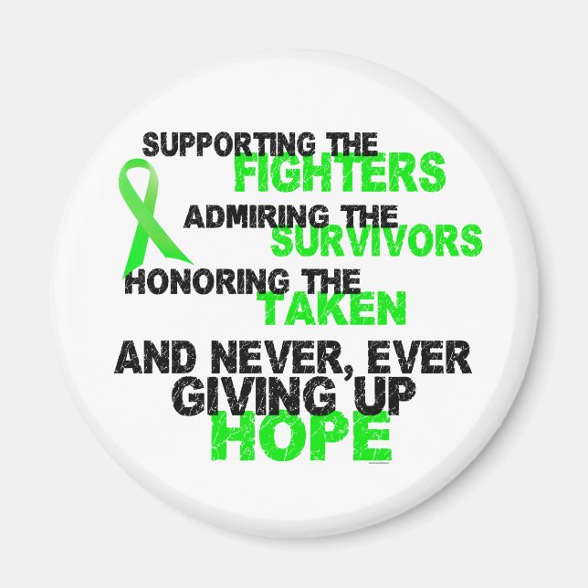 Imã Apoiando Admirando Honrando 3 LYMPHOMA (Frente)