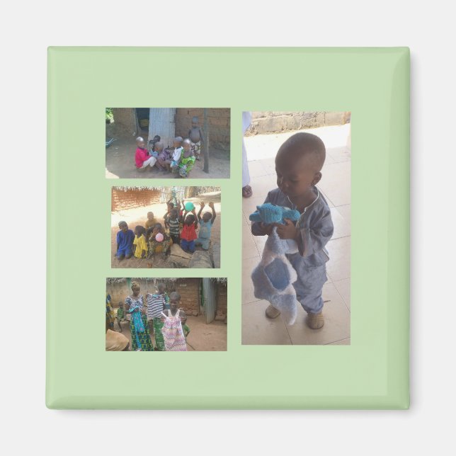 Imã Apoiando as Crianças da Aldeia Batti (Frente)