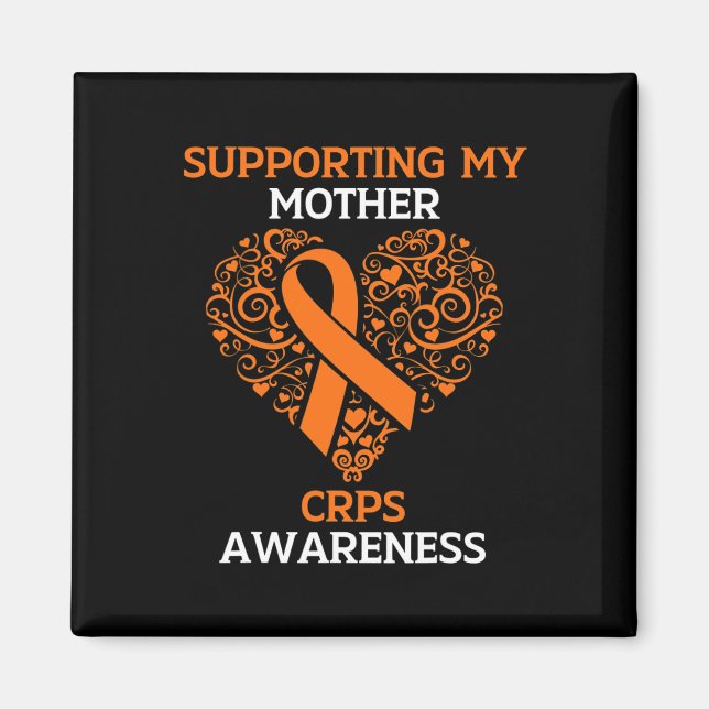 Imã Apoiando Minha Mãe Mês de Conscientização Rsd Crps (Frente)