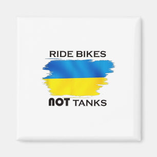 Imã Apoiando Ucranianos Bandeiras Ucranianas Para Trav