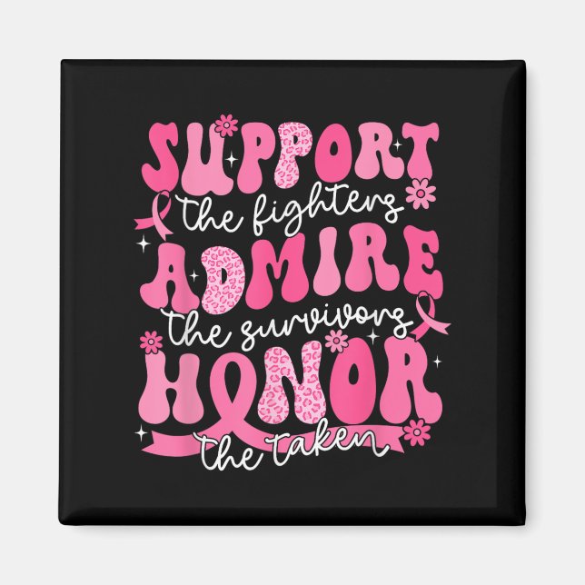 Imã Apoiar Admire Honra Admire Aviso de Consciência do (Frente)