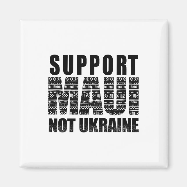 Imã Apoie Maui Não a Ucrânia 1  (Frente)