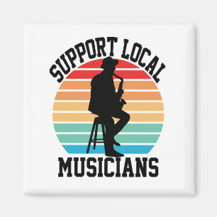 Imã Apoie Músicos Locais Para Amantes de Música
