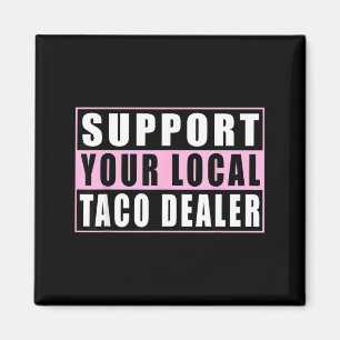 Imã Apoie o comerciante local de tacos engraçados comi