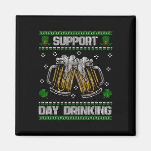 Imã Apoie o Dia de Beber Feio Dia de São Patrício Engr
