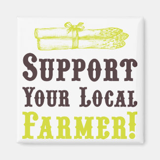 Imã Apoie Seu Agricultor Local! Íman