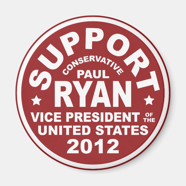 Imã Apoio a Paul Ryan Vice Presidente Seal (Frente)