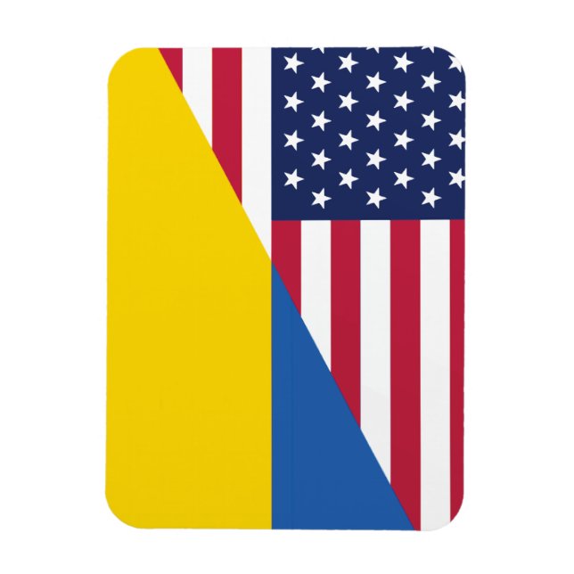 Ímã Apoio americano à Ucrânia Sherpa Blanket (Vertical)