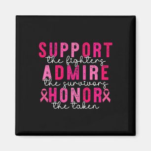 Imã Apoio ao cancer de mama Admire Honra Cancer A