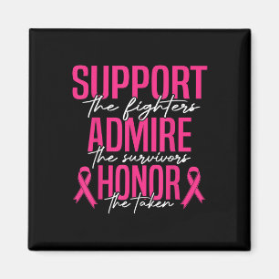 Imã Apoio ao cancer de mama Admire Honra Cancer A