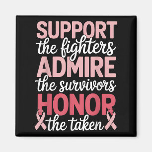 Imã Apoio ao cancer de mama Admire Honra Cancer A