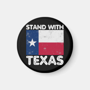 Imã Apoio Texas Eu Fico Com Texas Bandeira Texana