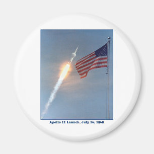 Imã Apollo 11 lançamento 16 de julho de 1969