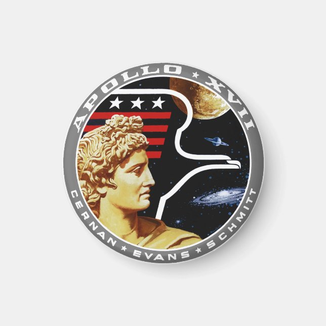 Imã Apollo 17: O último Hurrah! (Frente)