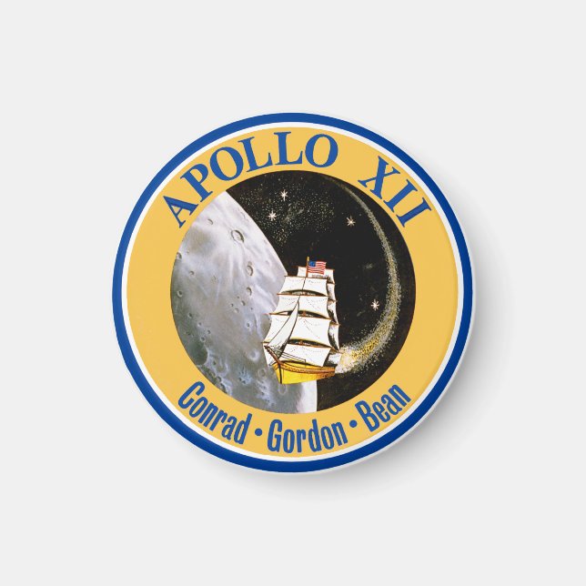 Imã Apolo 12: De volta à Lua! (Frente)