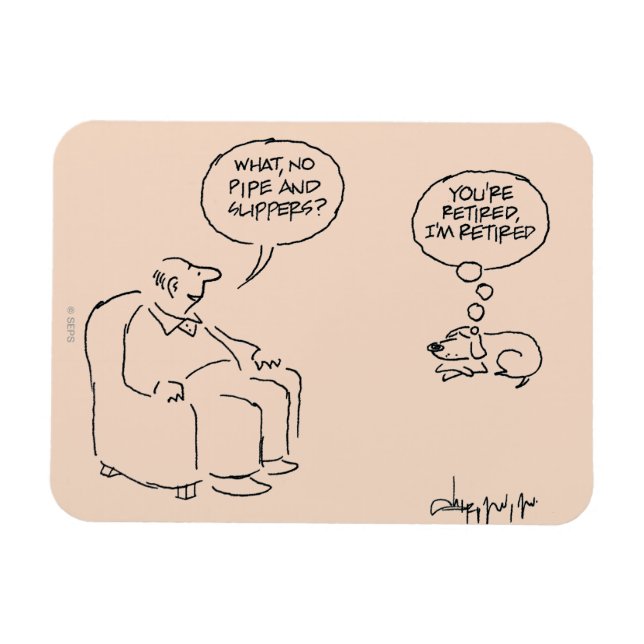 Ímã Aposentado (Horizontal)