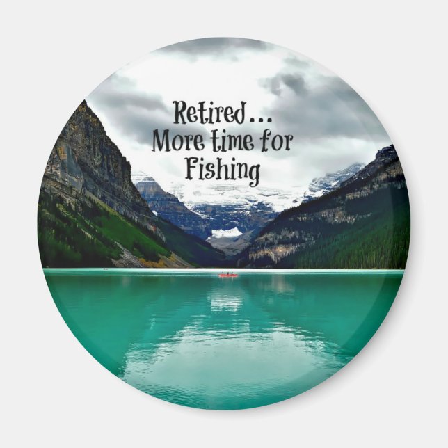 Imã Aposentado... Mais tempo para pescar (Frente)