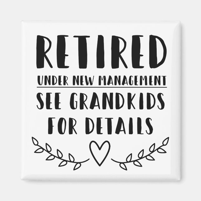 Imã Aposentado Sob Novo Gerenciamento (Frente)