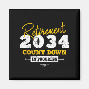 Imã Aposentadoria 2034 Contagem Regressiva Coração Eng