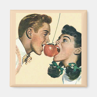 Imã Apple Bobbing Old Fashiked Magnet