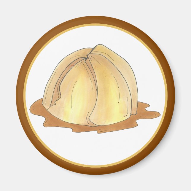 Imã Apple Dumplings Amish Pensilvânia Comida Holandesa (Frente)